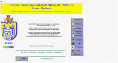 Desktop Screenshot of klein-aff.de